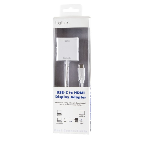 LogiLink Externer Videoadapter - USB Type-C - HDMI