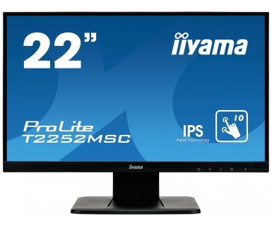 Iiyama ProLite T2252MSC-B1 - 54,6 cm (21.5 Zoll) - 1920 x 1080 Pixel - Full HD - LED - 7 ms - Schwar