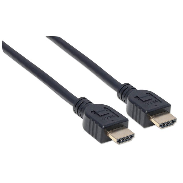 Manhattan High Speed HDMI-Kabel mit Ethernet-Kanal - CL3-zertifiziert für Wandinstallationen - HEC -